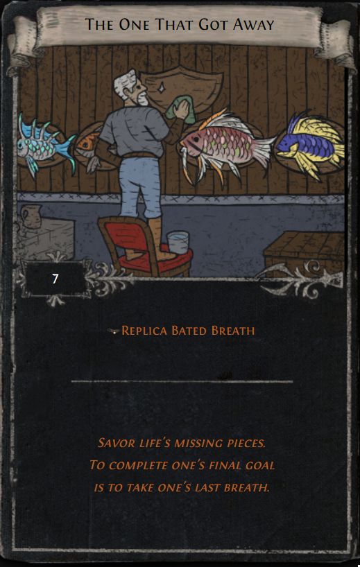 The One That Got Away Divination Card